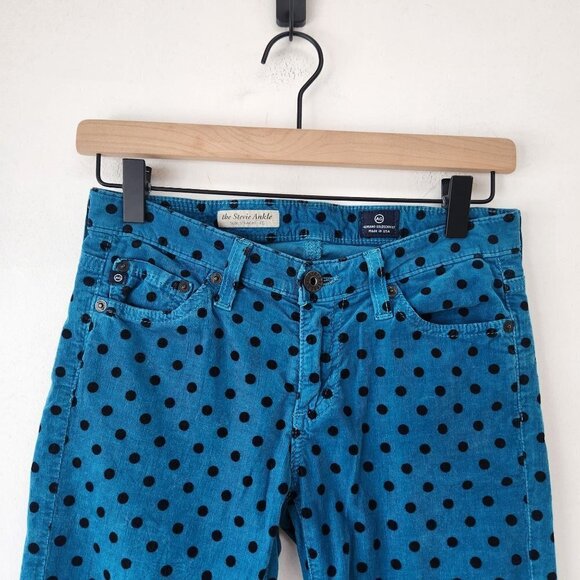 Adriano Goldschmied The Stevie Ankle Slim Straight Leg Corduroy Pants Jeans 25R - Picture 4 of 11